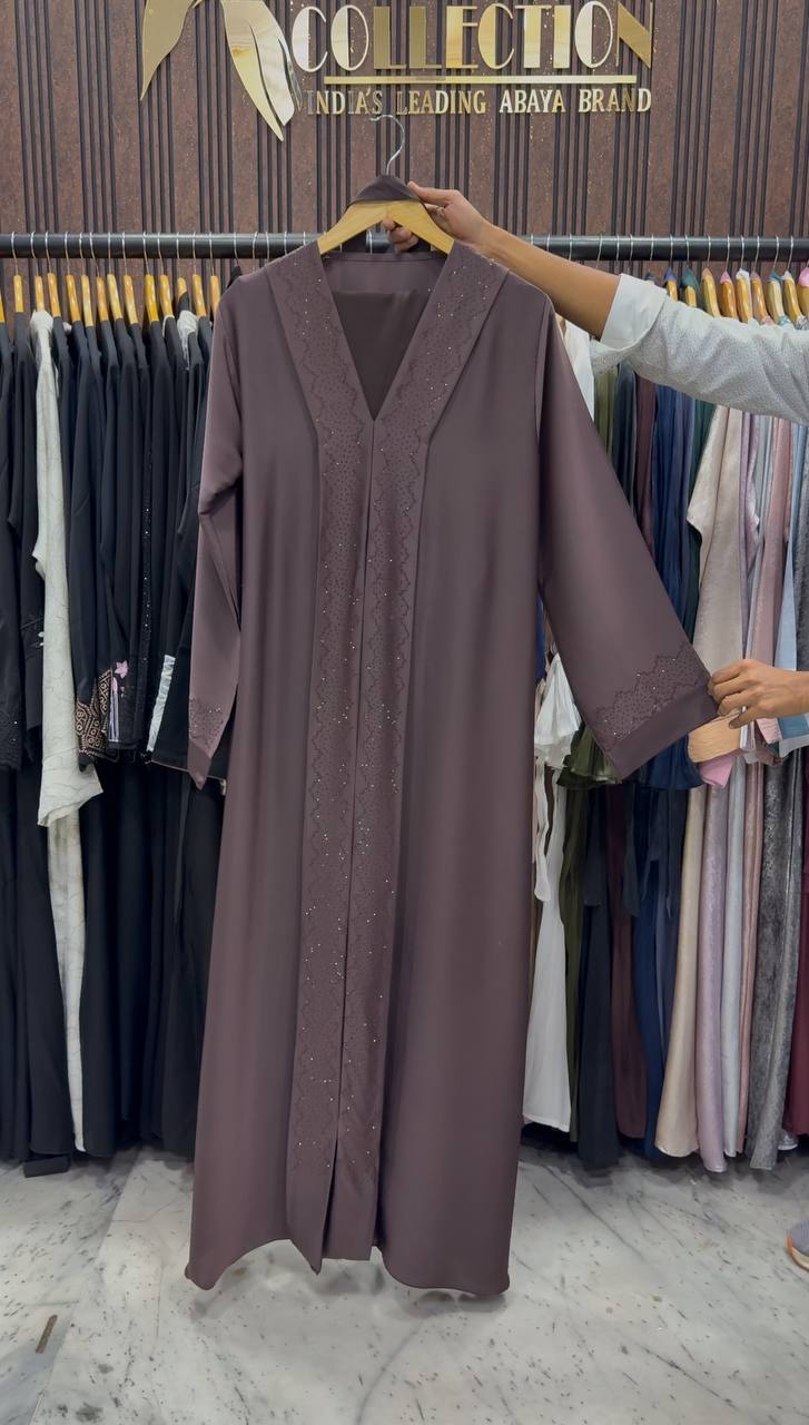 MANNAT KIMONO ABAYA | COFFEE
