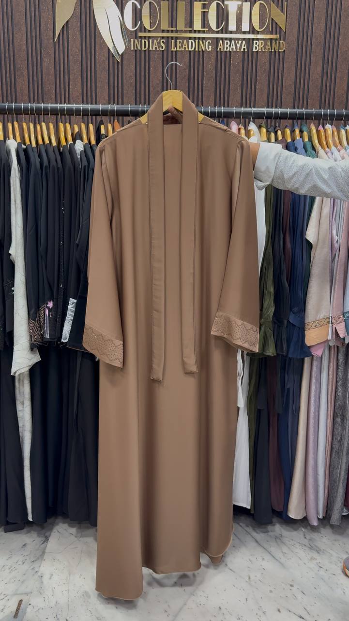 MANNAT KIMONO ABAYA | GOLDEN