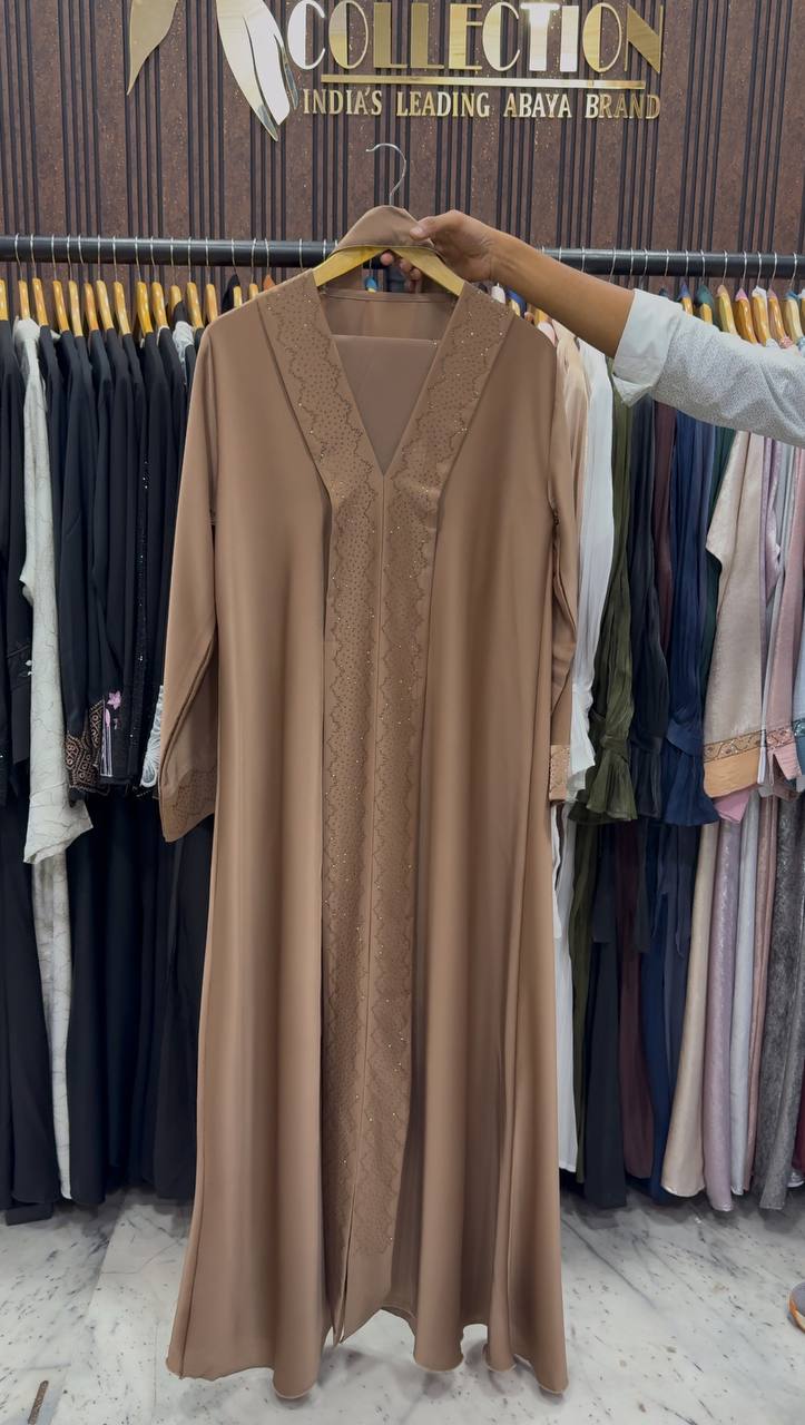 MANNAT KIMONO ABAYA | GOLDEN