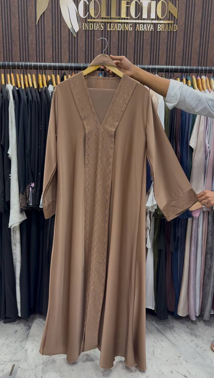 MANNAT KIMONO ABAYA | GOLDEN