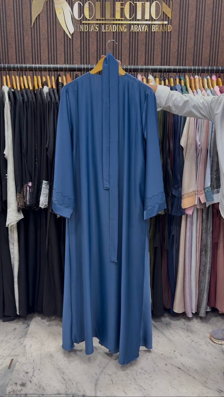 MANNAT KIMONO ABAYA | BLUE