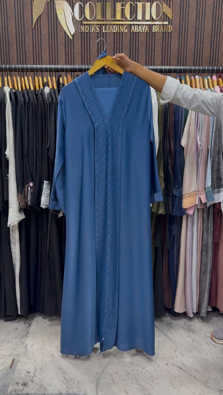 MANNAT KIMONO ABAYA | BLUE