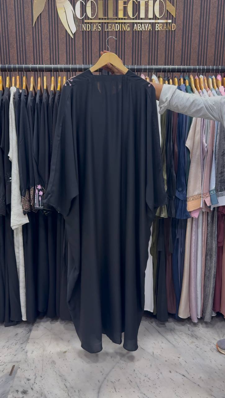 MAAZDA PATCHWORK ABAYA | PINK