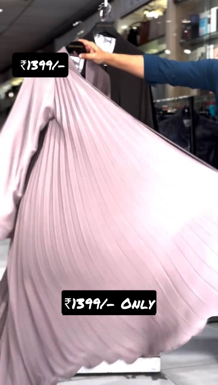 LIYANA FRONT OPEN ABAYA | PINK