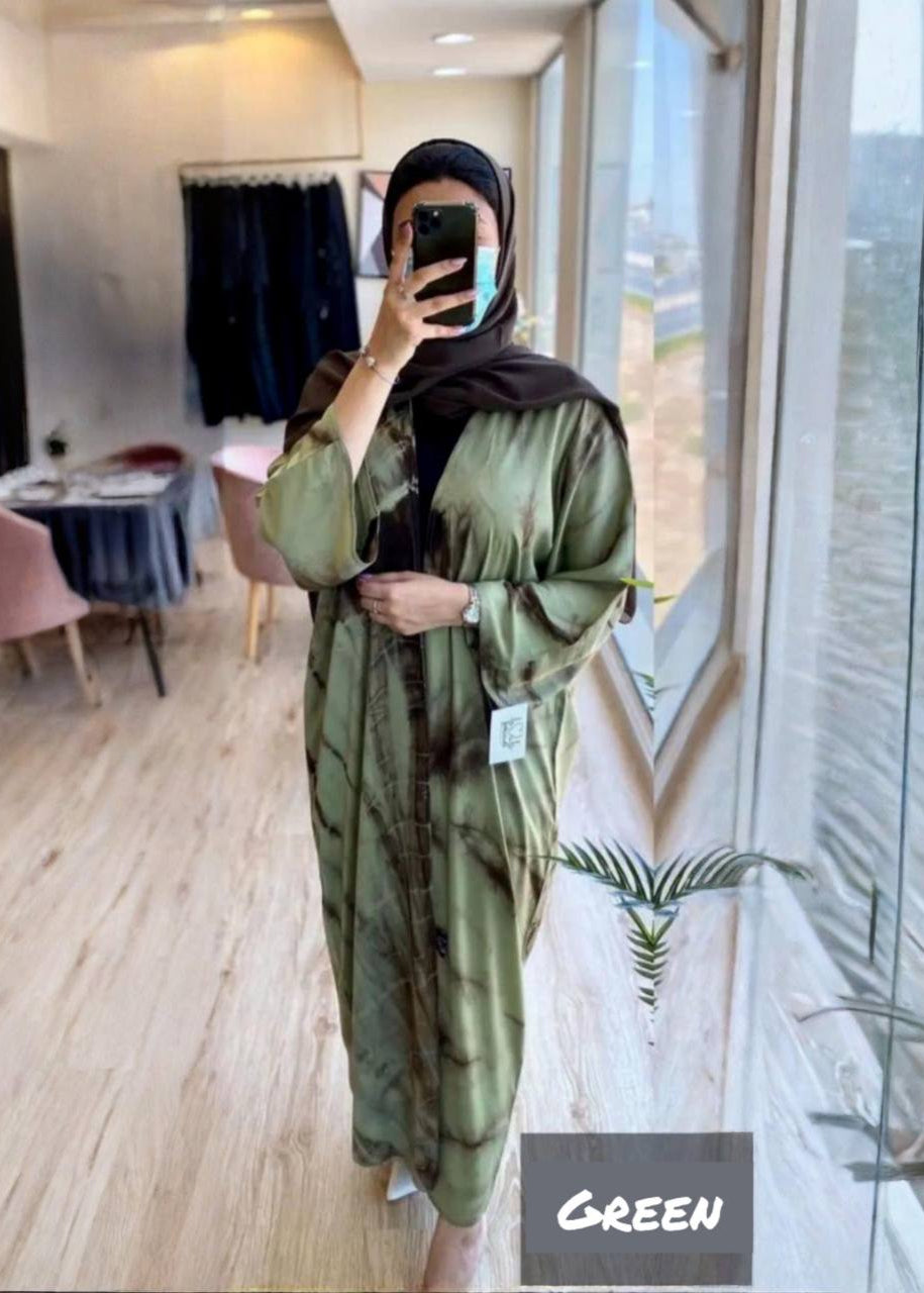 TAI DYE ABAYA | GREEN