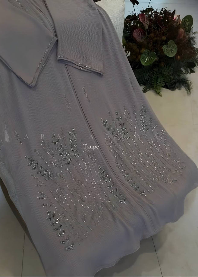 ZUNEHRA HANDWORK ABAYA | LIL LAVENDER