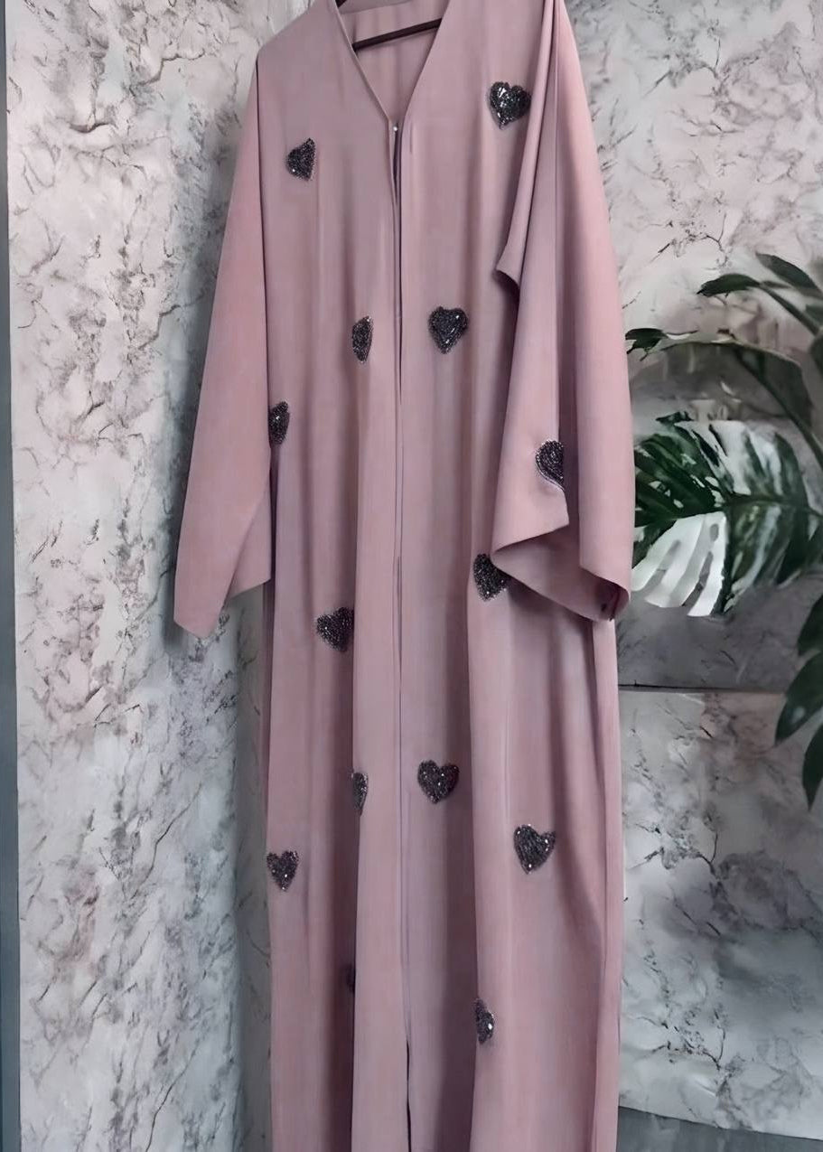 DILNASHEEN FRONT OPEN ABAYA