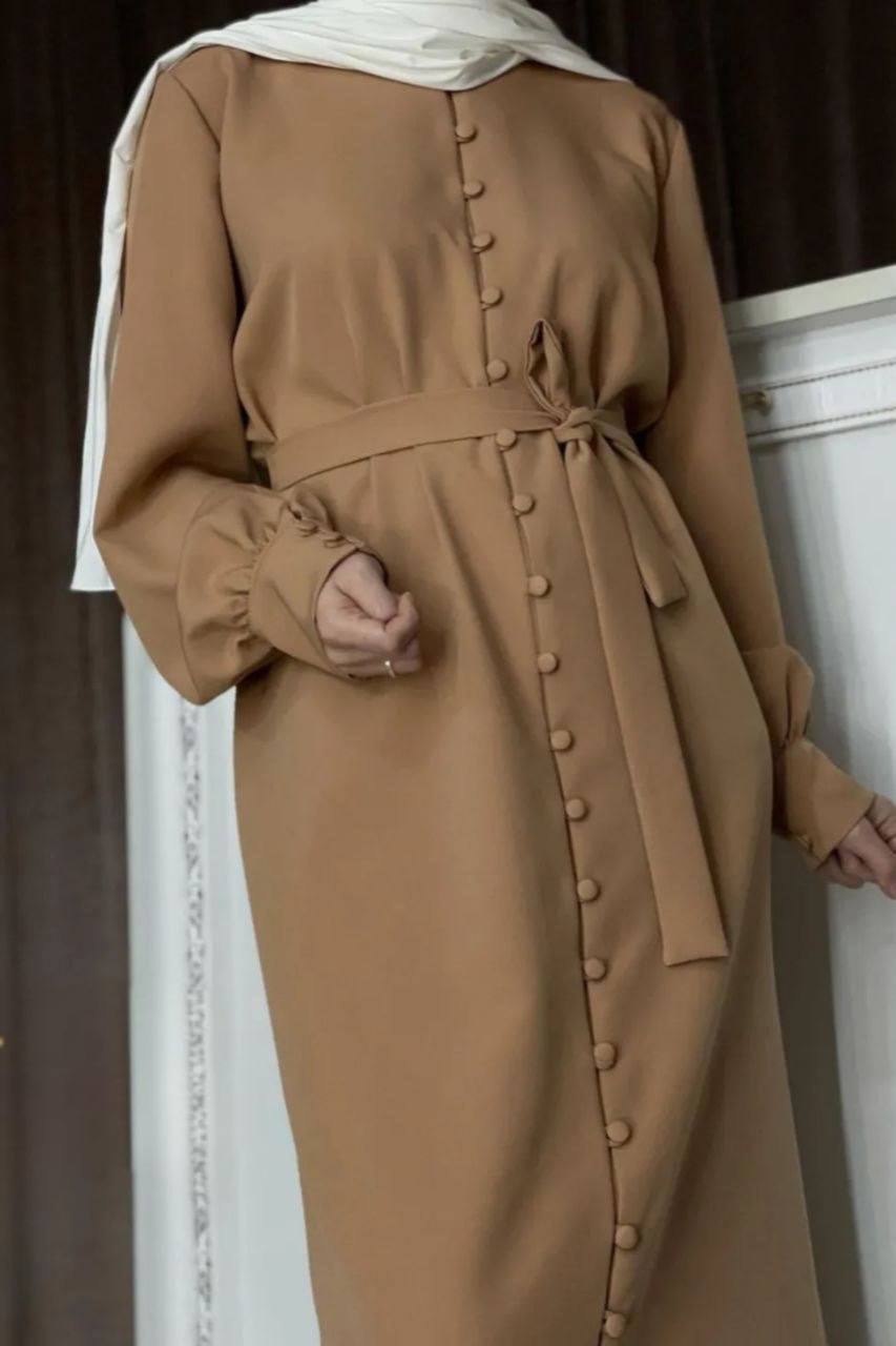 AYESHA FRONT OPEN ABAYA | SPL GOLDEN