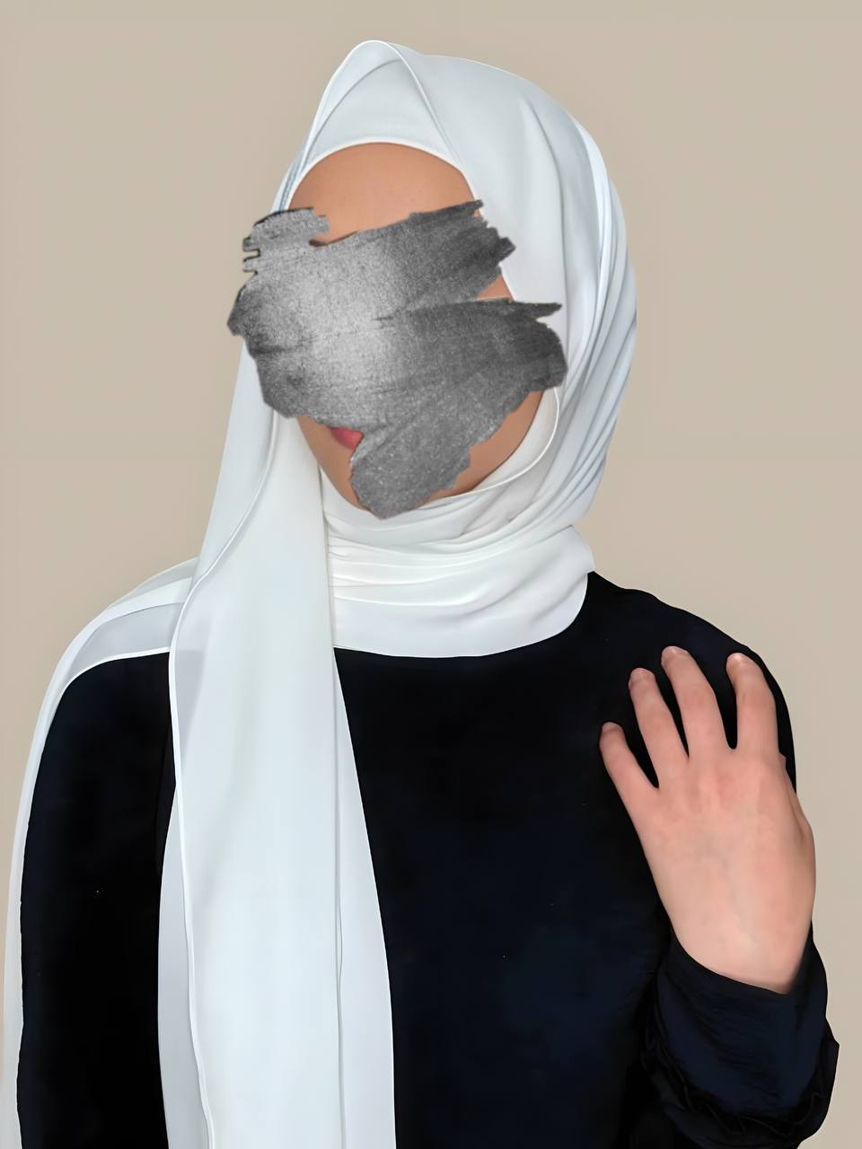 SARENE CHIFFON STOLE - S2