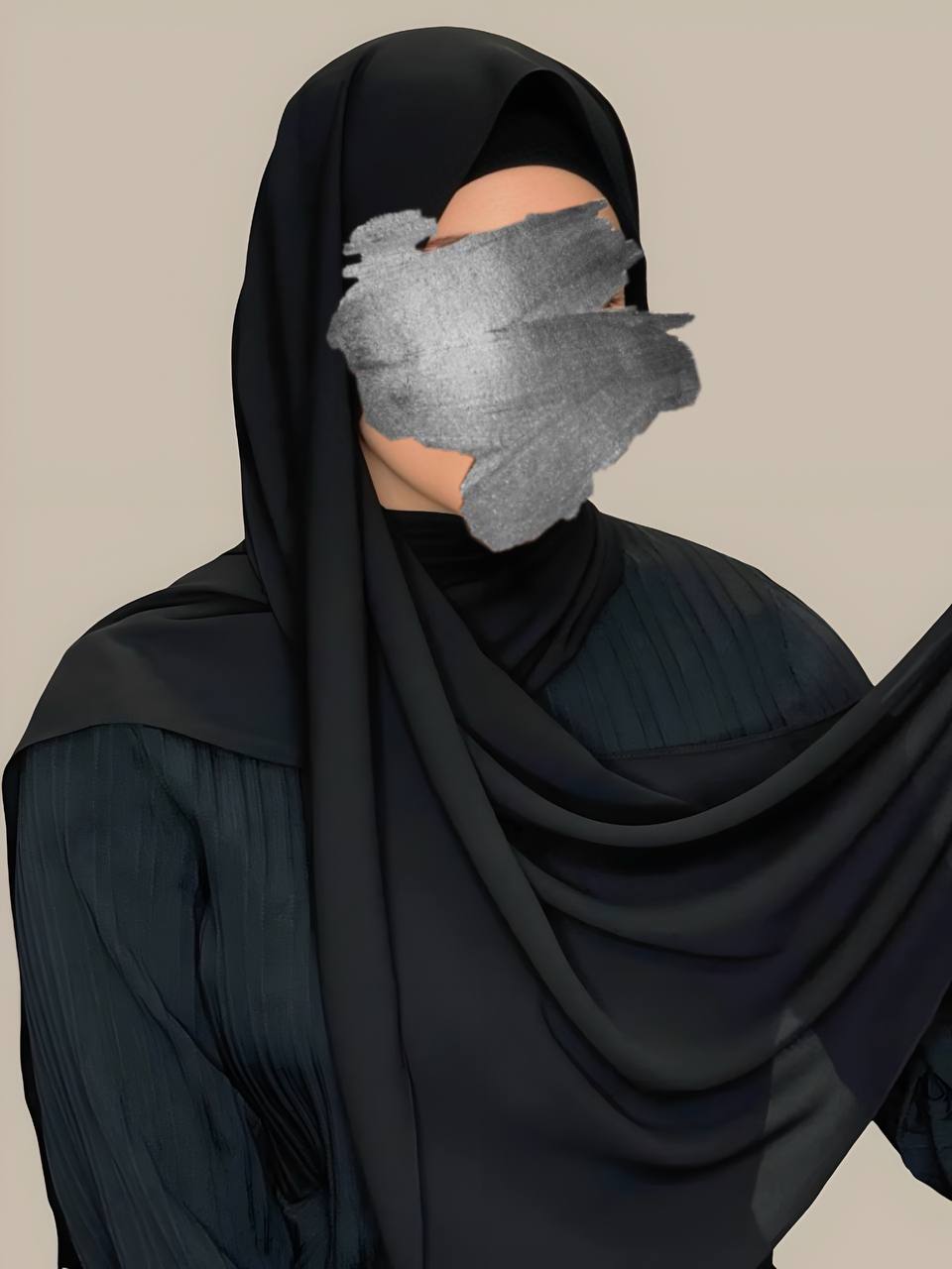 SARENE CHIFFON STOLE - S3