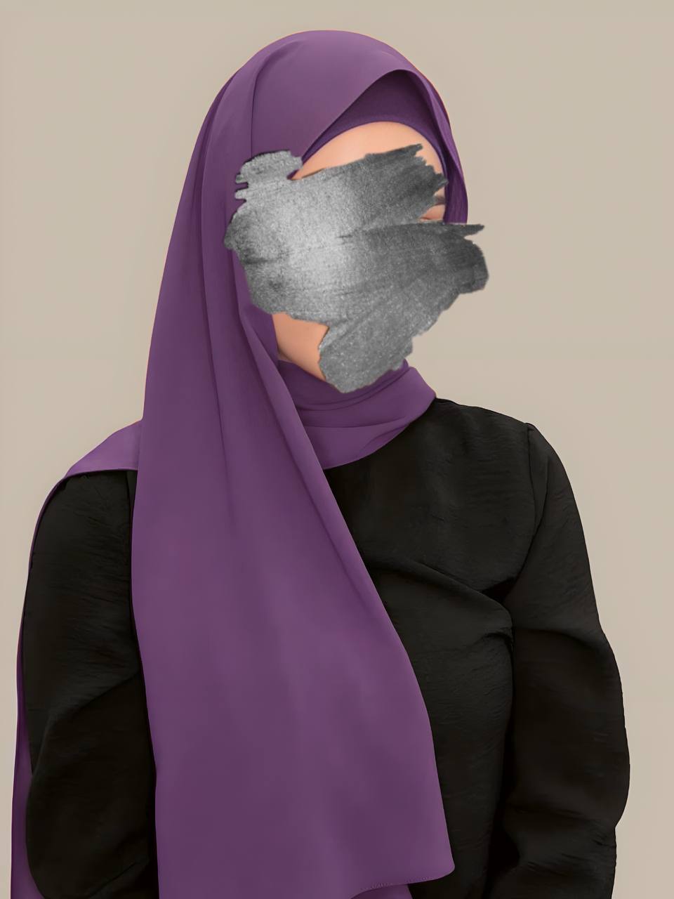 SARENE CHIFFON STOLE - S9