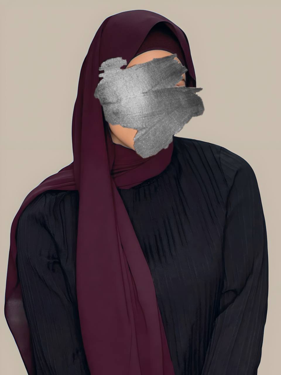 SARENE CHIFFON STOLE - S18