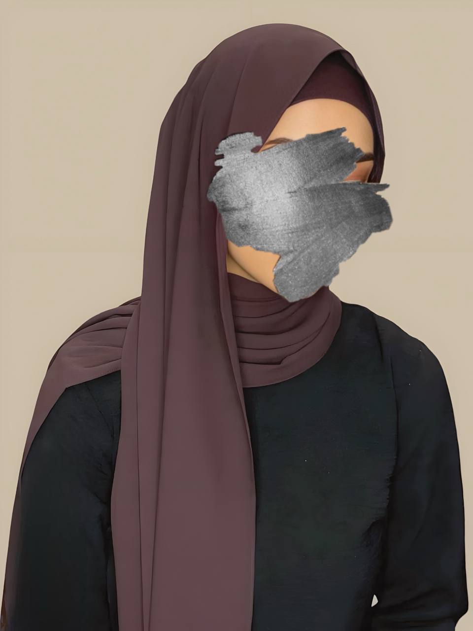 SARENE CHIFFON STOLE - S19