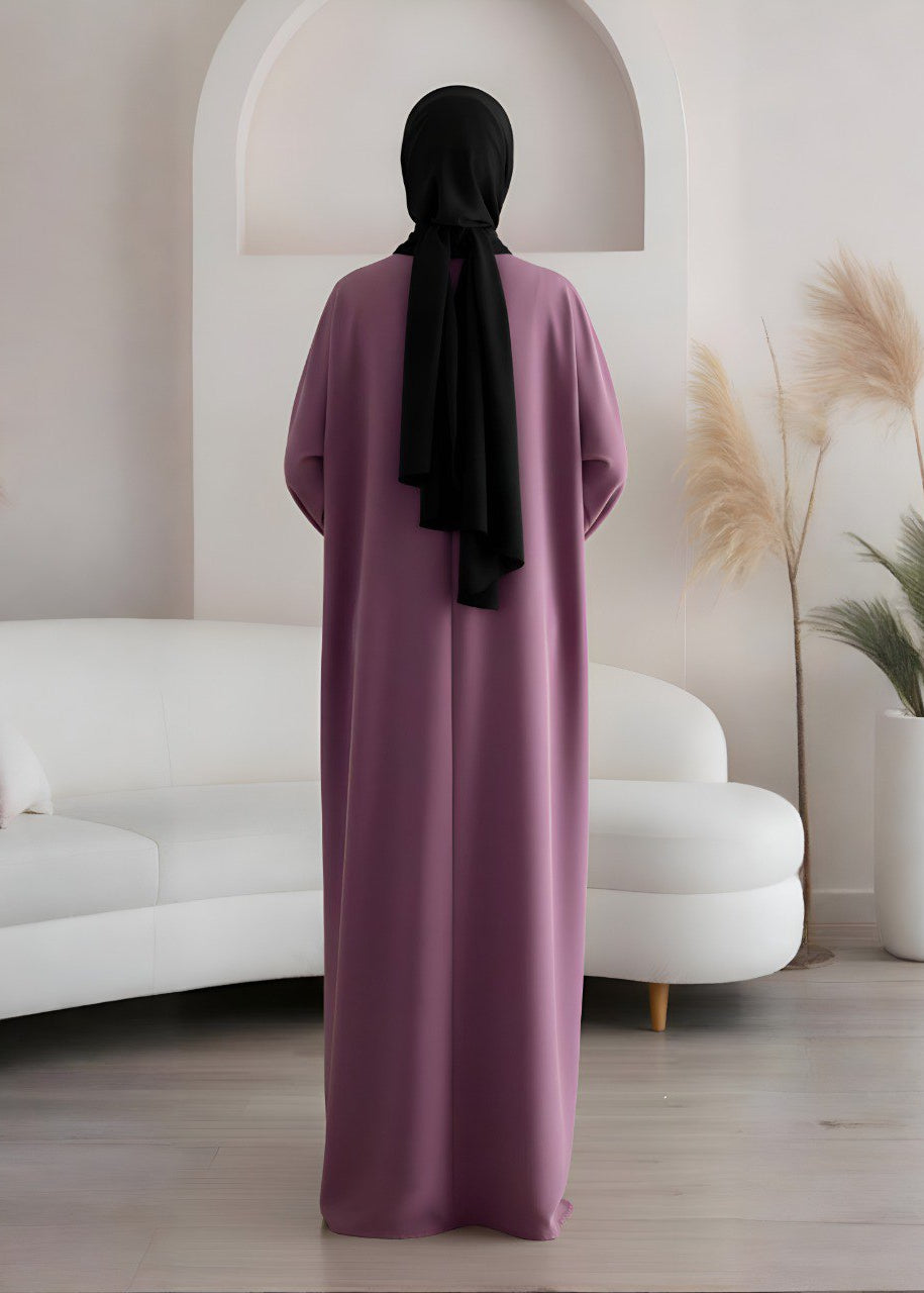 MEHREEN KAFTAN ABAYA | DUSTY PINK
