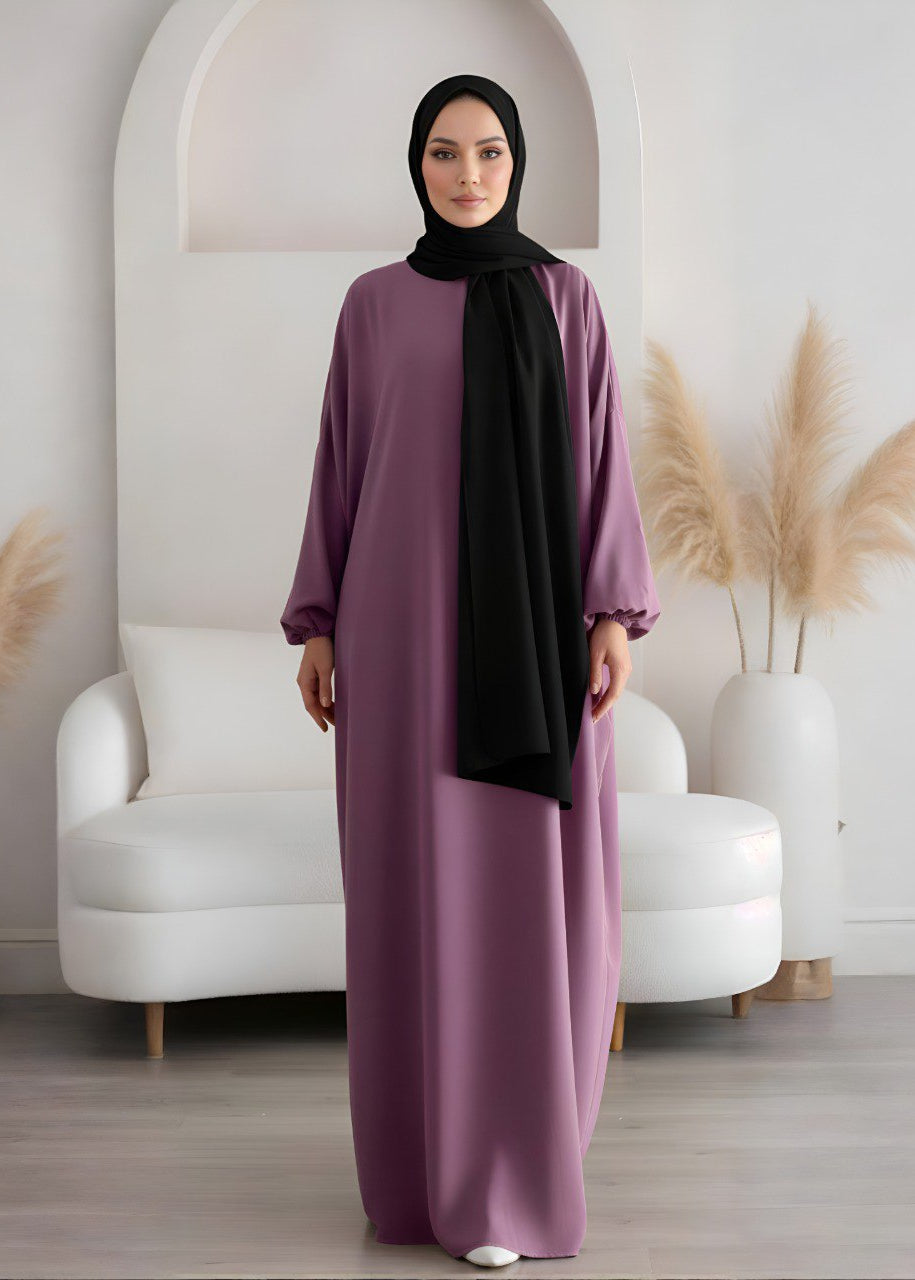 MEHREEN KAFTAN ABAYA | DUSTY PINK