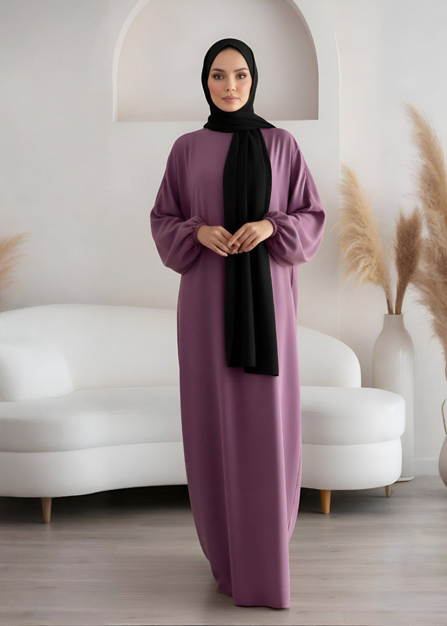 MEHREEN KAFTAN ABAYA | DUSTY PINK