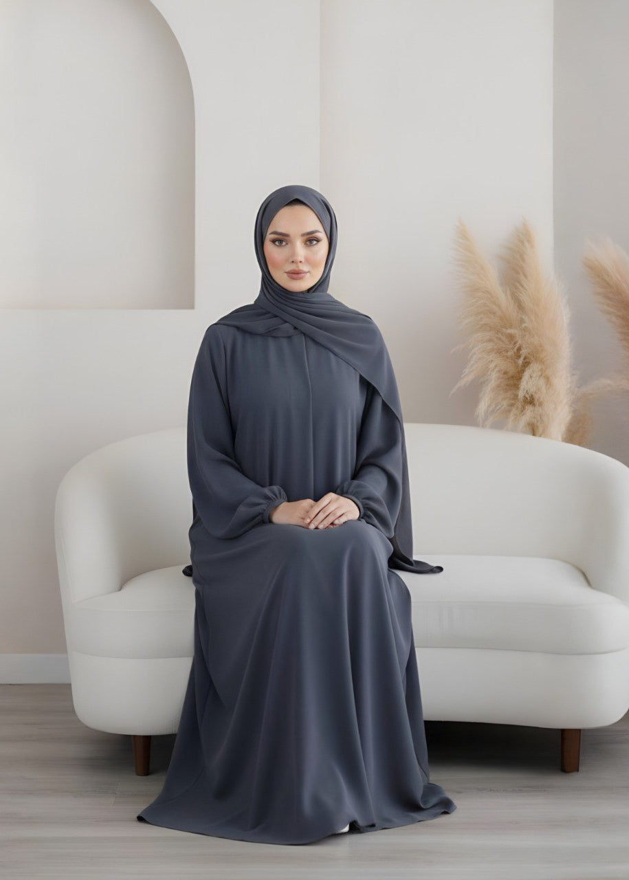 MEHREEN KAFTAN ABAYA | GRAY