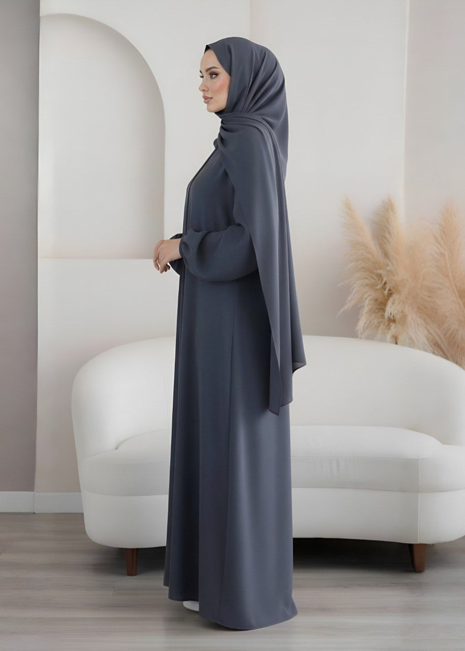 MEHREEN KAFTAN ABAYA | GRAY
