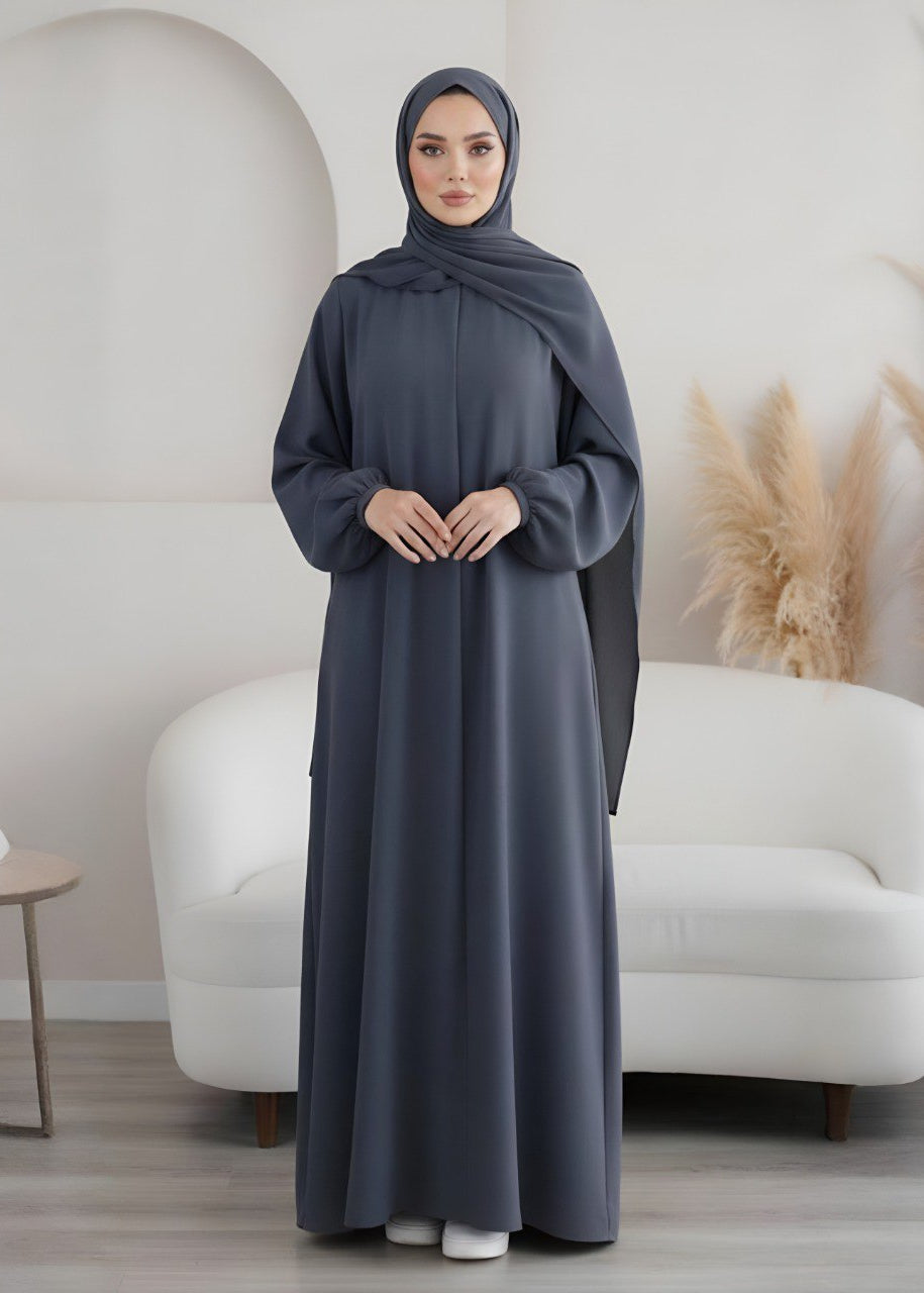 MEHREEN KAFTAN ABAYA | GRAY