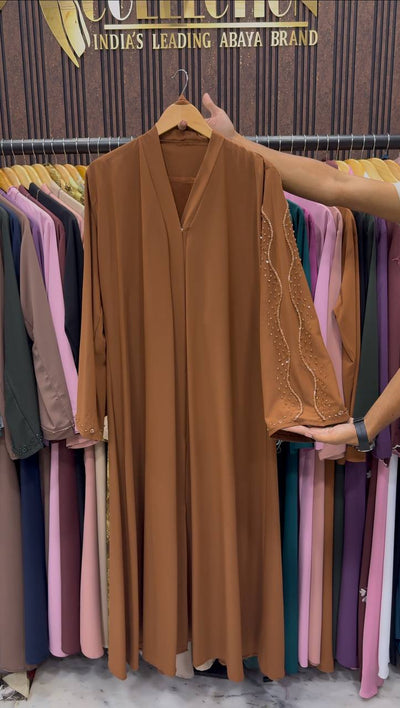 RAFIYA PREMIUM KOREAN ABAYA | COPPER