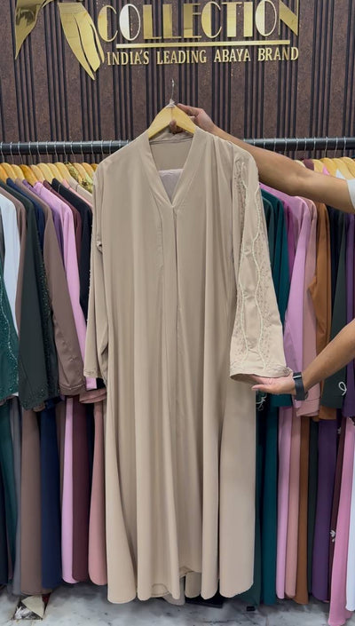 RAFIYA PREMIUM KOREAN ABAYA | NUDE