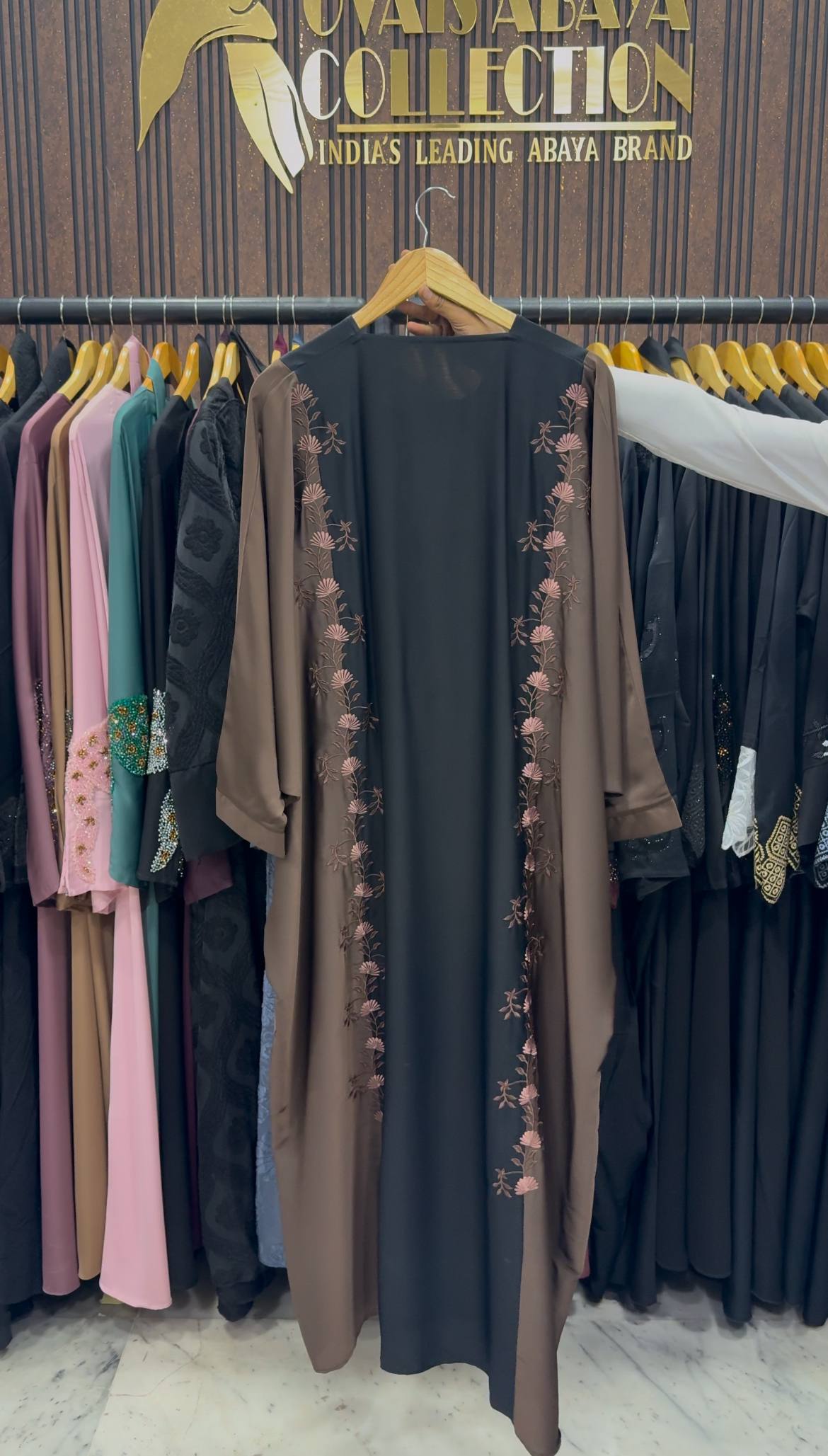 RABIYA KAFTAN ABAYA | BLK2GOLDEN