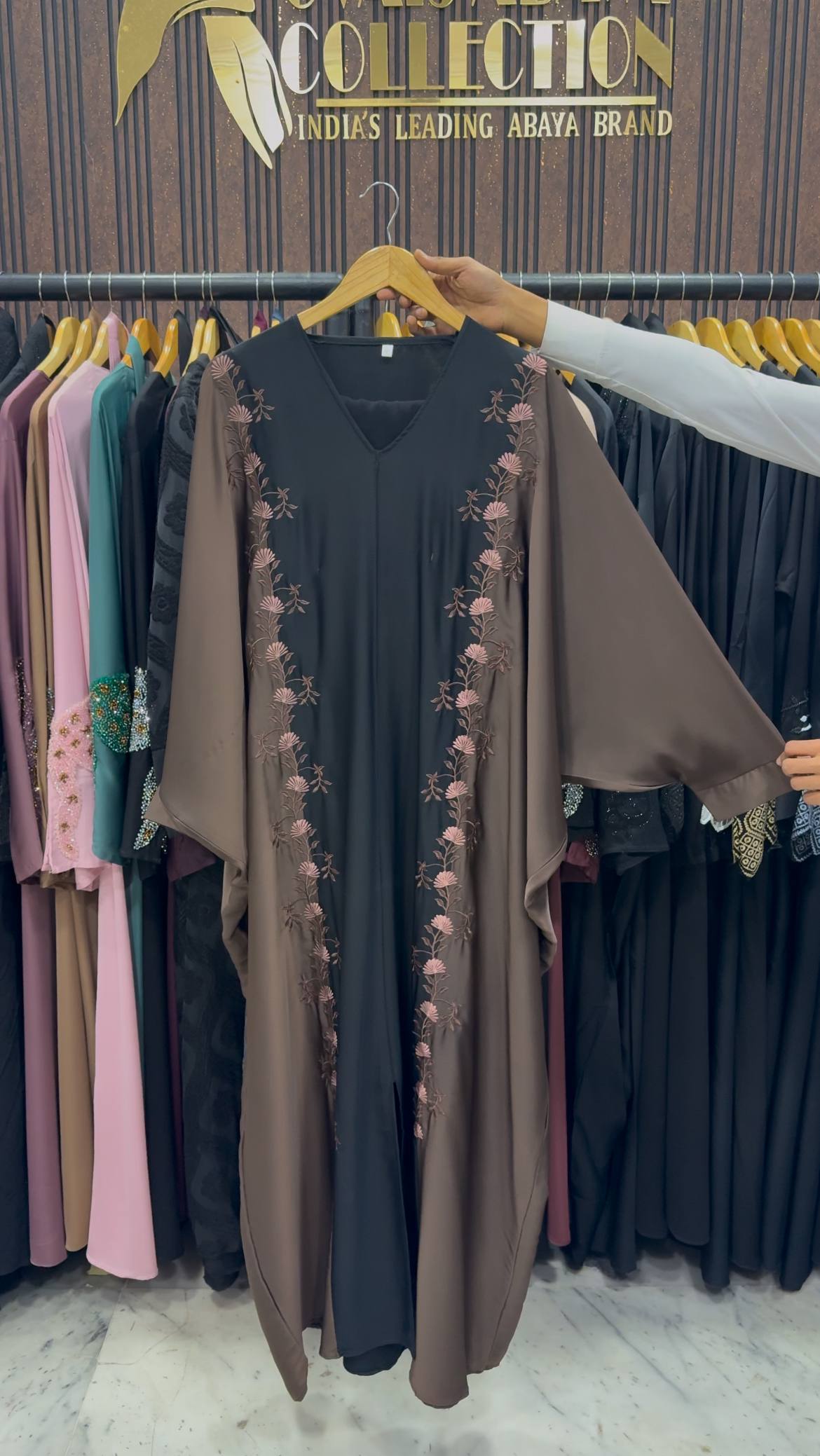 RABIYA KAFTAN ABAYA | BLK2GOLDEN
