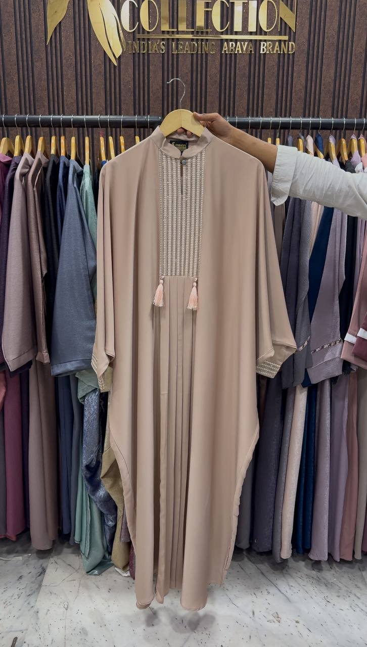 MEERUB KAFTAN ABAYA | NUDE