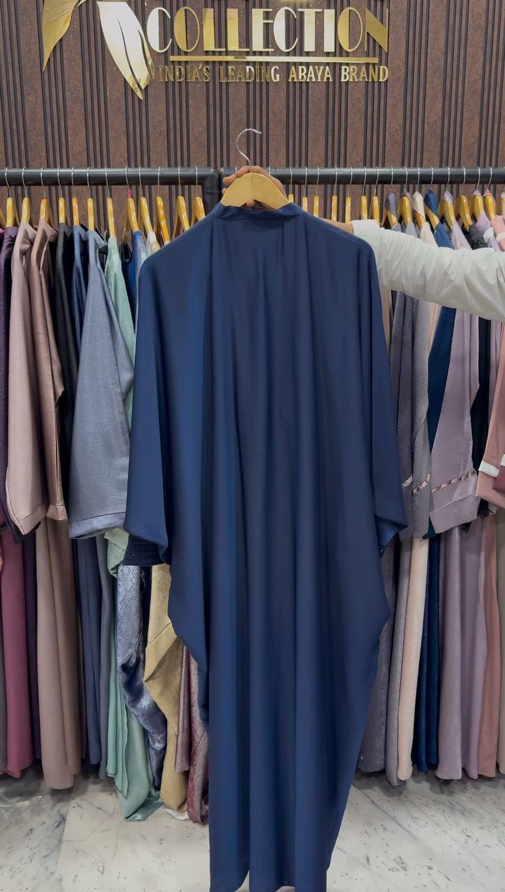 MEERUB KAFTAN ABAYA | NAVY BLUE