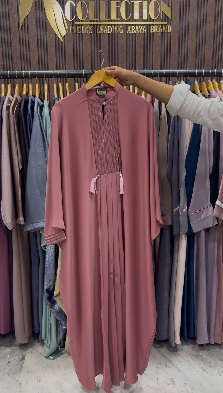 MEERUB KAFTAN ABAYA | FLAMINGO