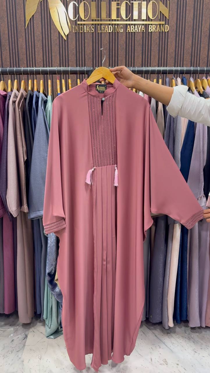 MEERUB KAFTAN ABAYA | FLAMINGO