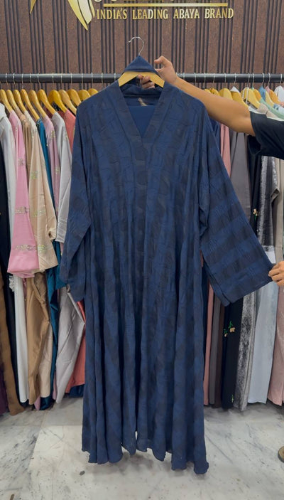 HOOR UMBRELLA ABAYA | BLUE
