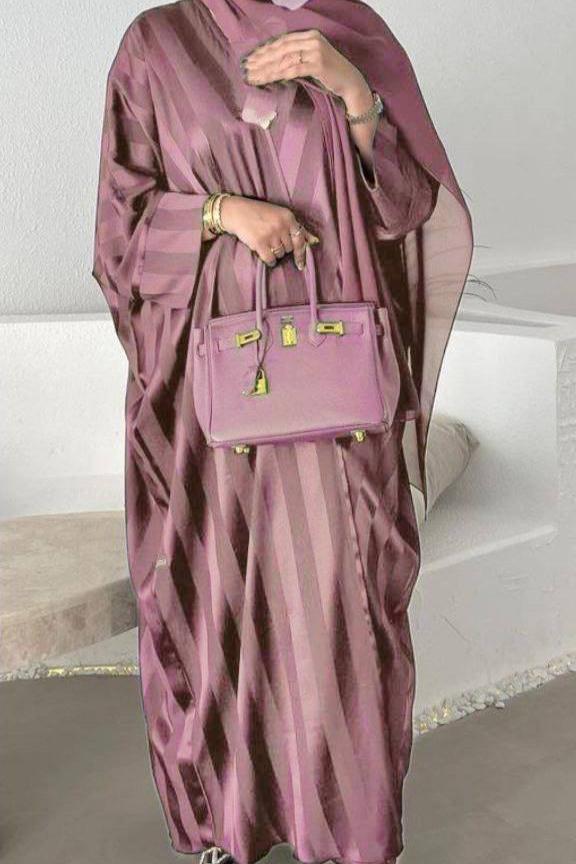 ANABIA KAFTAN ABAYA | PINK
