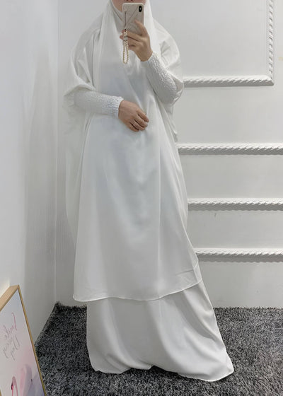 2 PIECE JILBAB | WHITE
