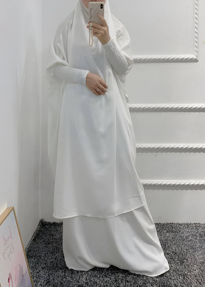 2 PIECE JILBAB | WHITE