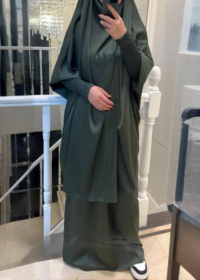2 piece Jilbab | OLIVE