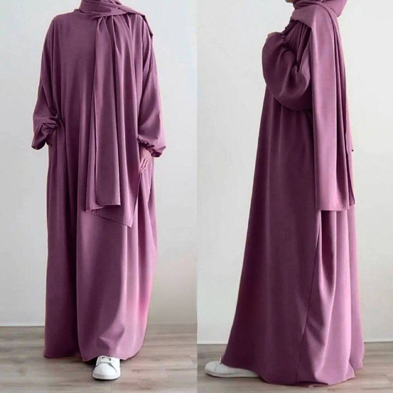 MEHREEN KAFTAN ABAYA | DUSTY PINK