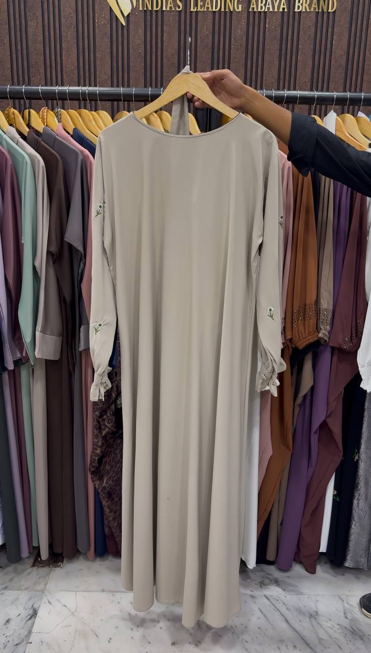 MIRA EMBROIDERY KOREAN ABAYA |