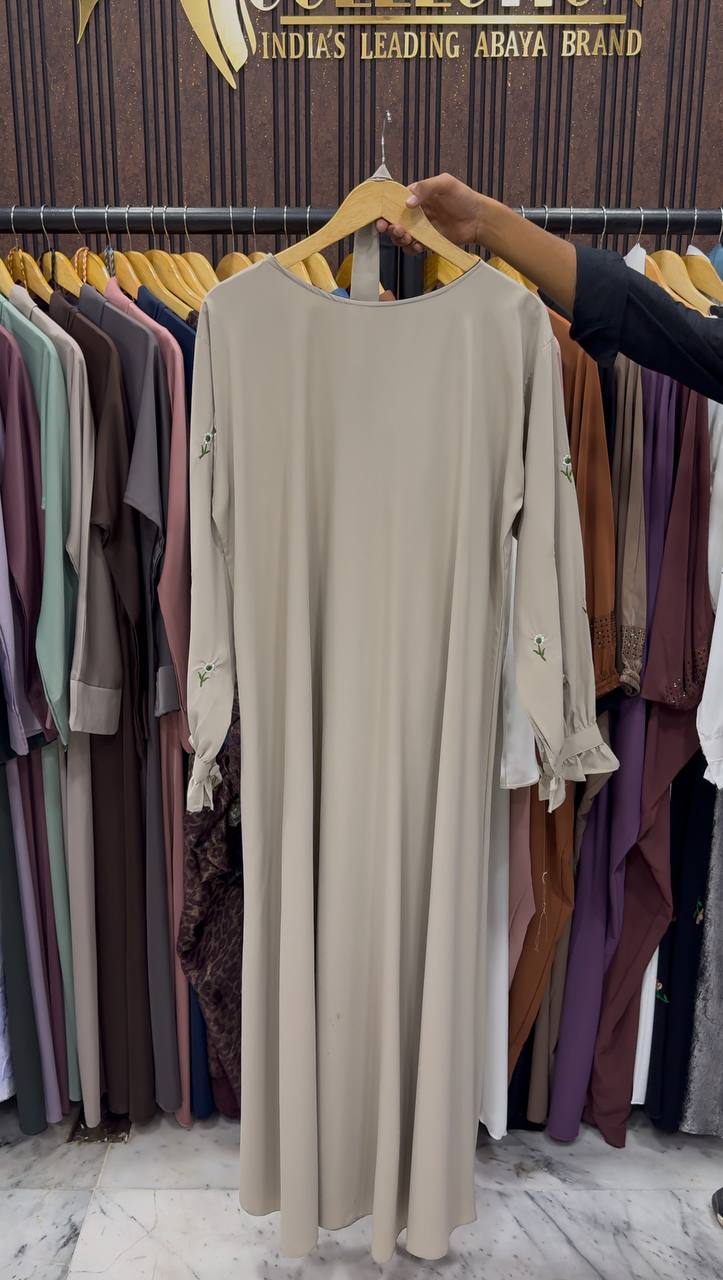 MIRA EMBROIDERY KOREAN ABAYA |