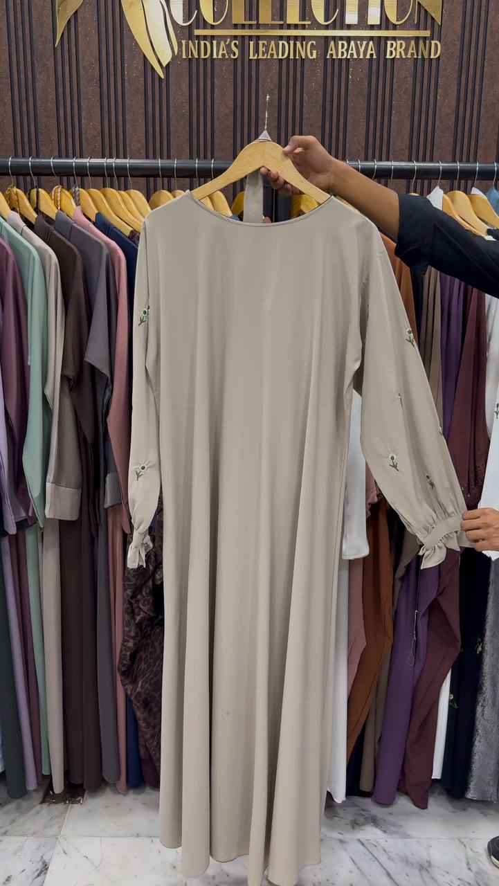 MIRA EMBROIDERY KOREAN ABAYA |