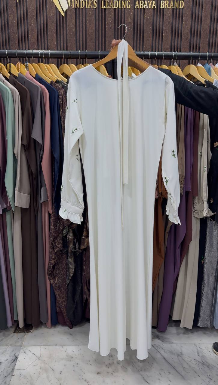 MIRA EMBROIDERY KOREAN ABAYA |