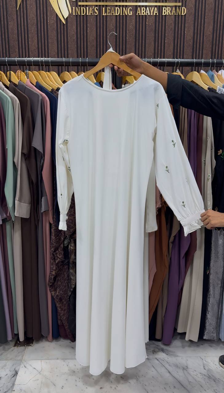 MIRA EMBROIDERY KOREAN ABAYA |