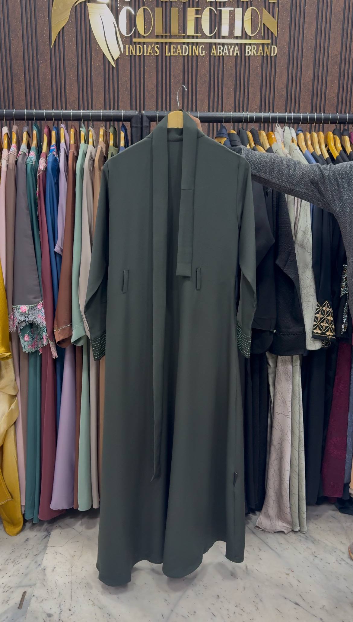 MYSA COAT STYLE ABAYA | OLIVE