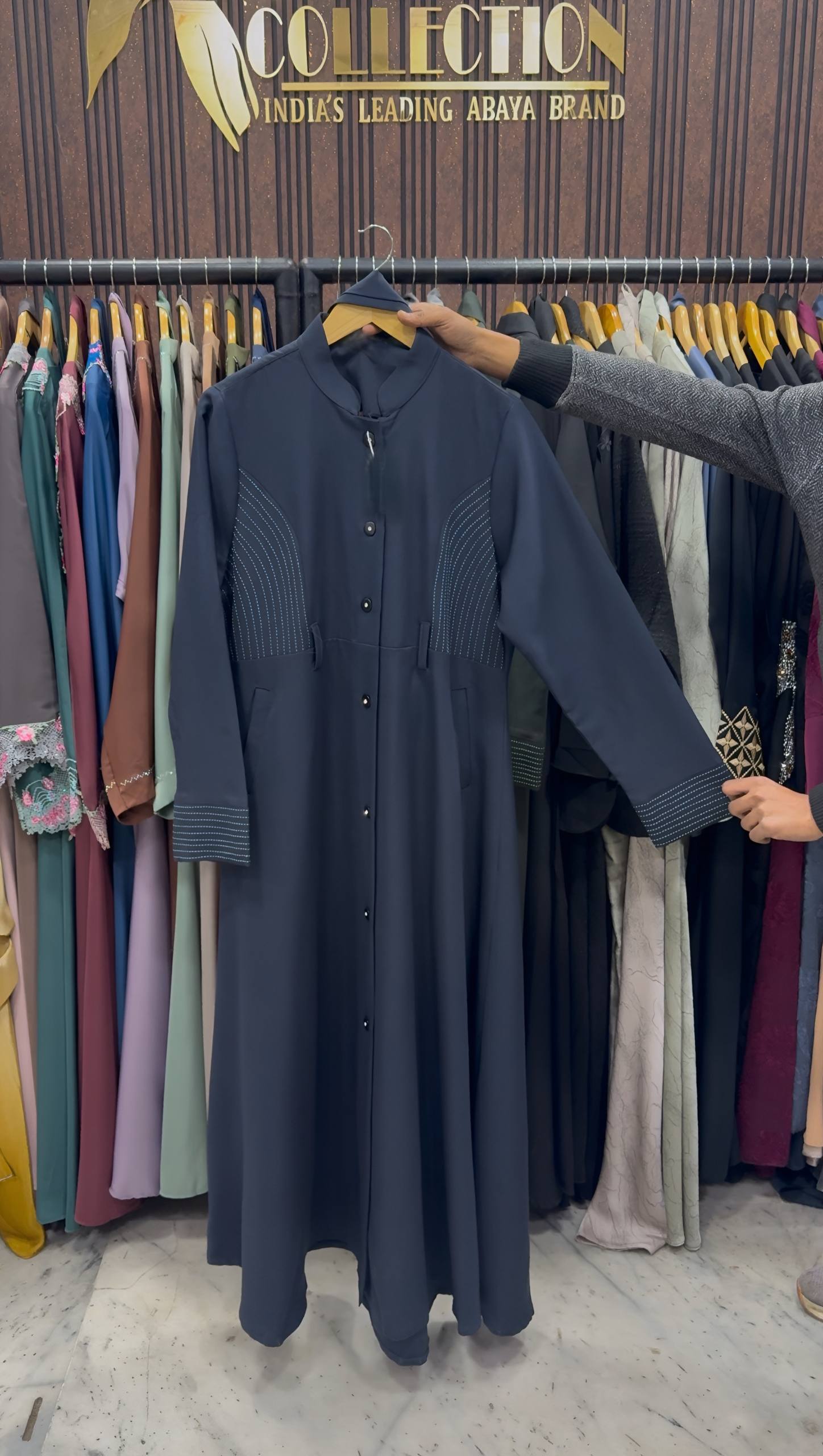 MYSA COAT STYLE ABAYA | BLUE