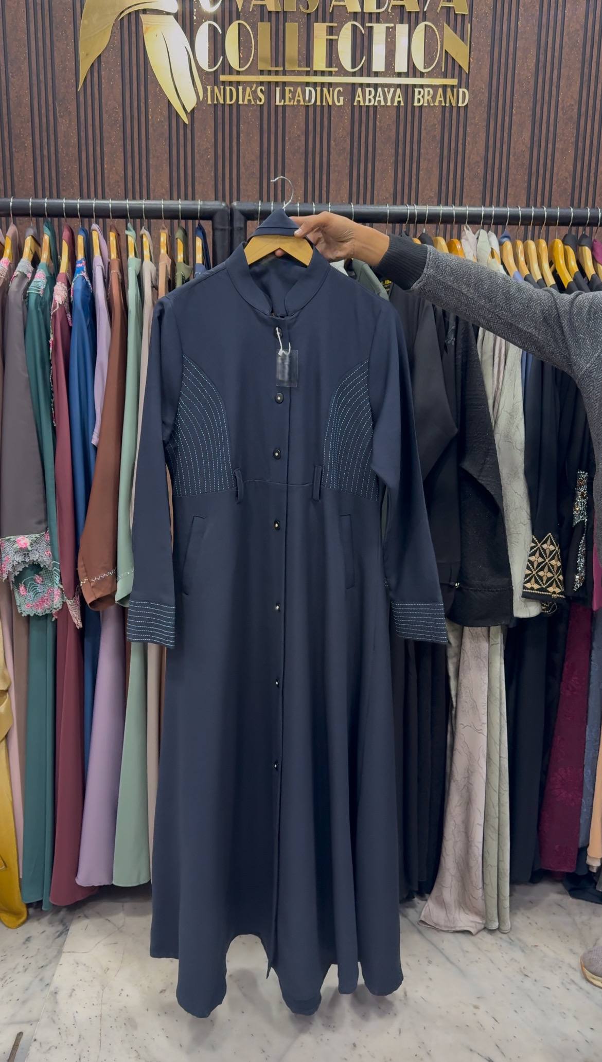 MYSA COAT STYLE ABAYA | BLUE