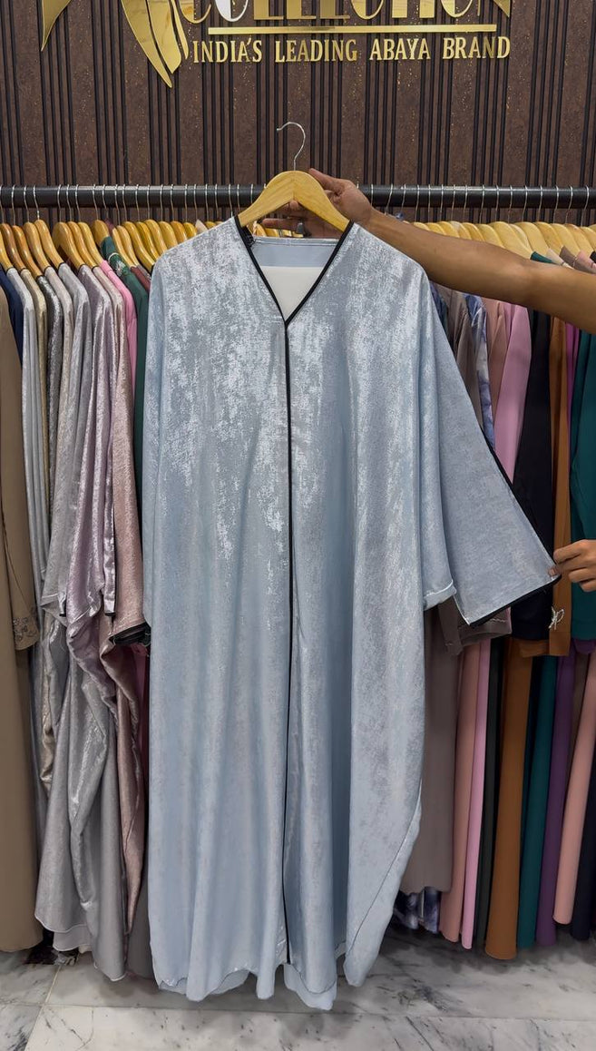 AMREEN SIMMER KAFTAN ABAYA | SKY BLUE