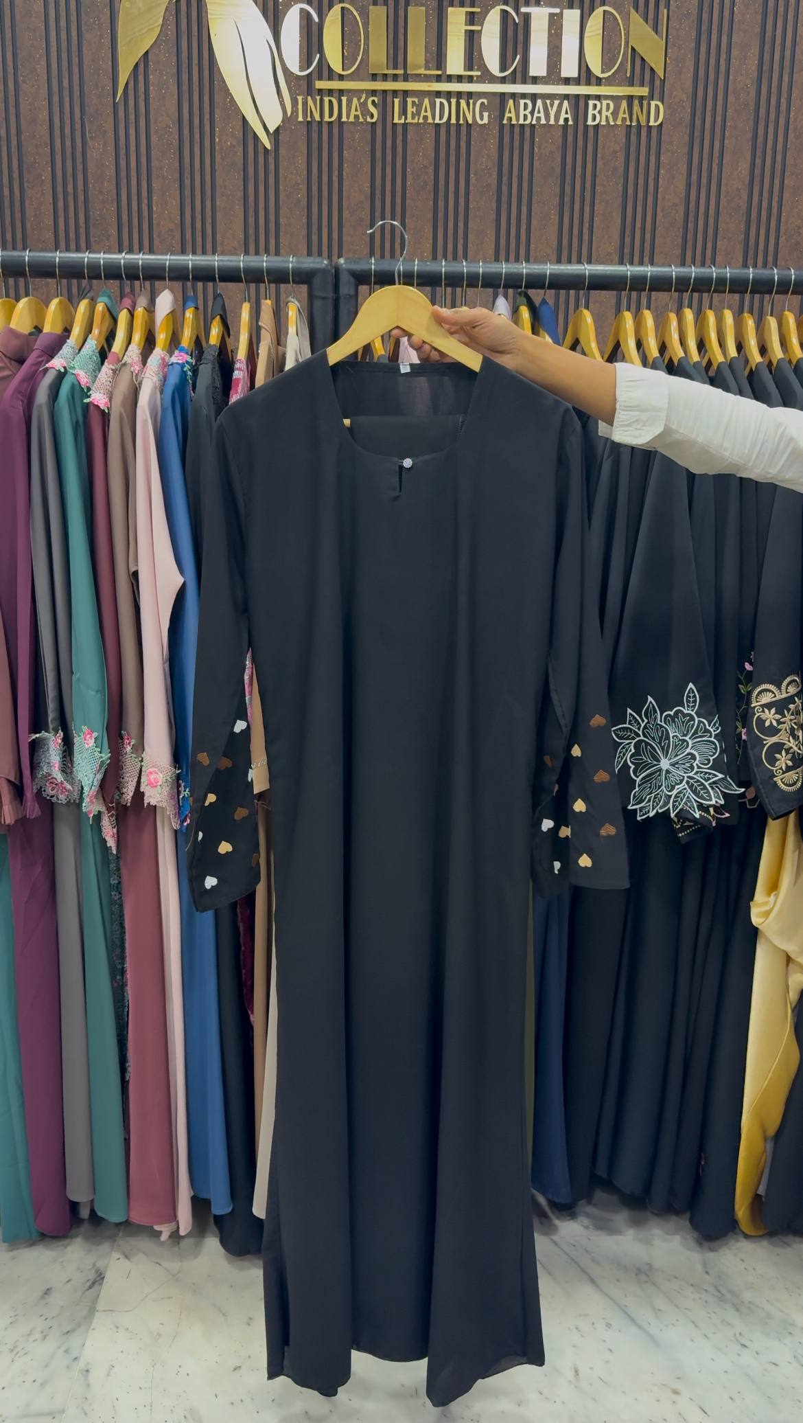 ROOHA EMBROIDERY ABAYA | S-11