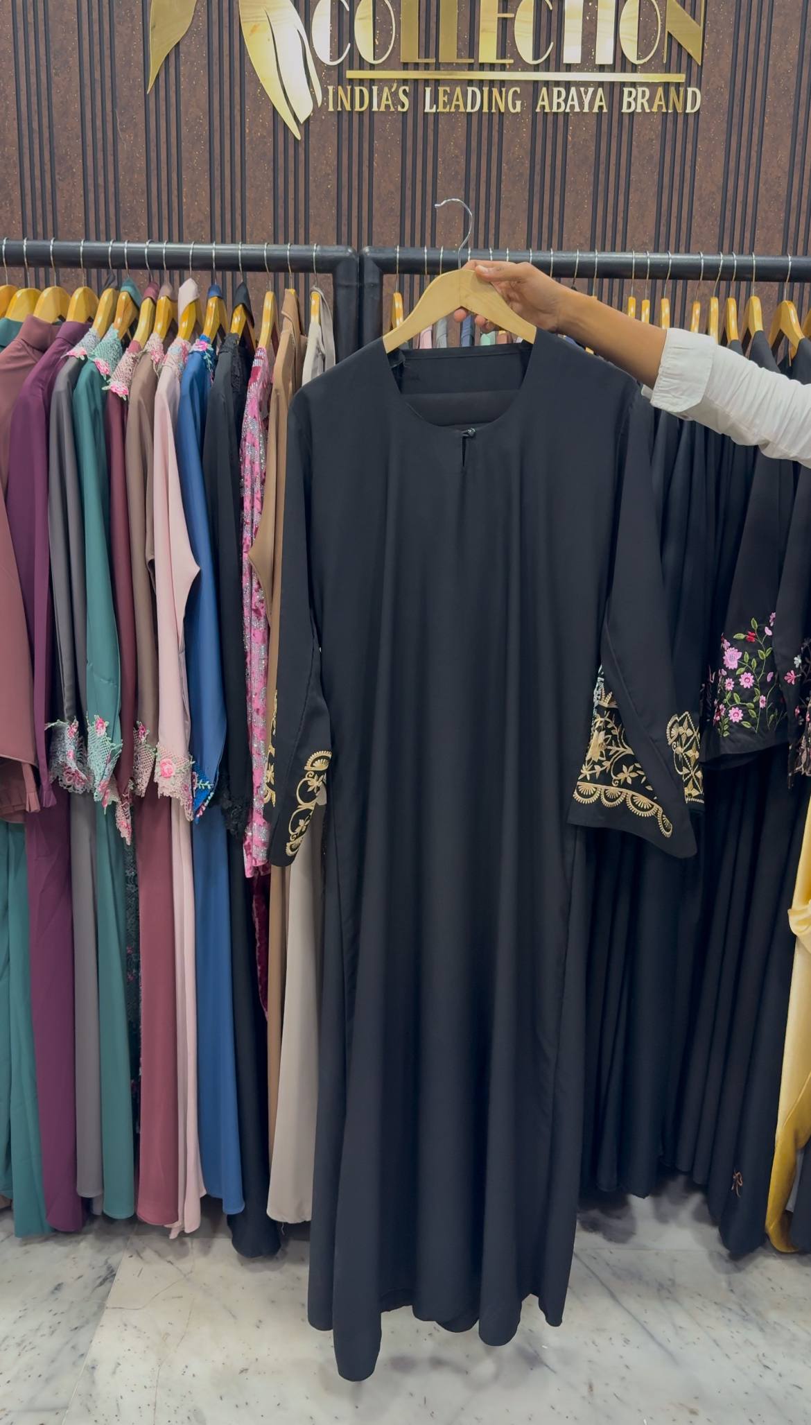 ROOHA EMBROIDERY ABAYA | S-10