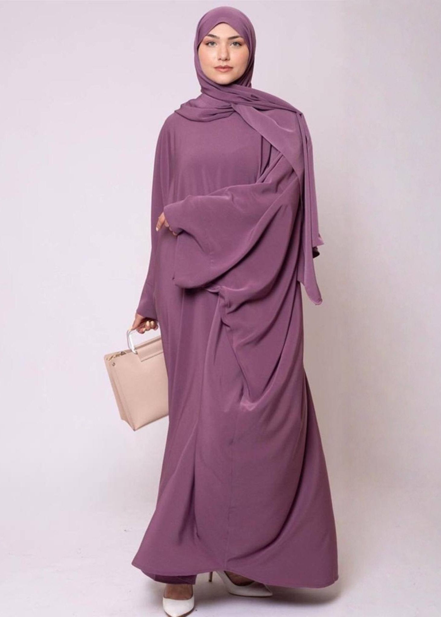 AREBIYAN KAFTAN ABAYA | SELF PINK