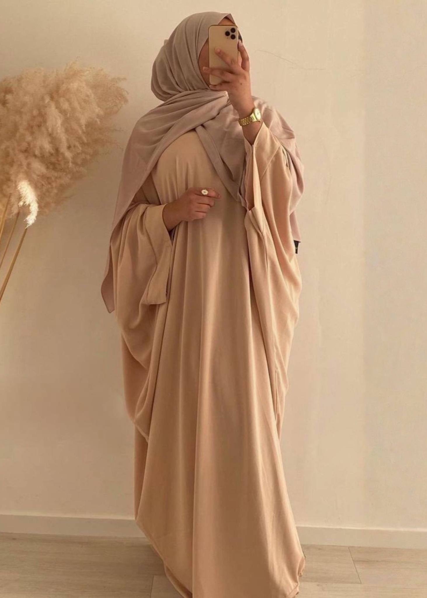 AREBIYAN KAFTAN ABAYA | LITE NUDE